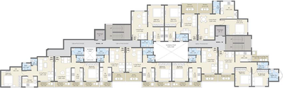 Floor Plan of Vision Rachana in Panvel, Navi Mumbai - Image 205928