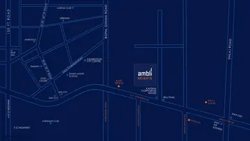 Location of Samsarjan Ambli Heights - Image 205948