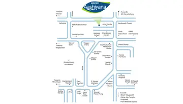 Location of Atria Dhanashree Aashiyana - Image 205962