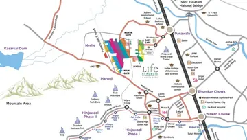 Location of Kolte Patil Life Republic 24K Espada - Image 206194