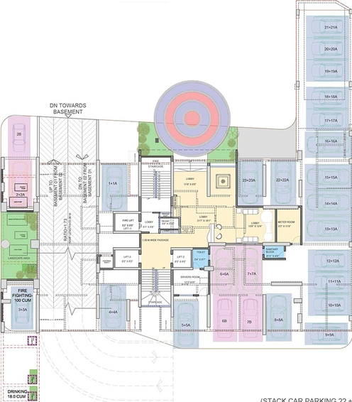 Master Plan of Trustfort Icon in Mundhwa, Pune - Image 206292