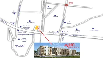 Location of Shree Aum Residency - Image 117835