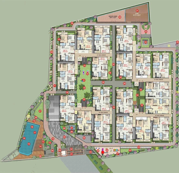 Master Plan of Srivara Vasudha in Kanakapura, Bangalore - Image 206368