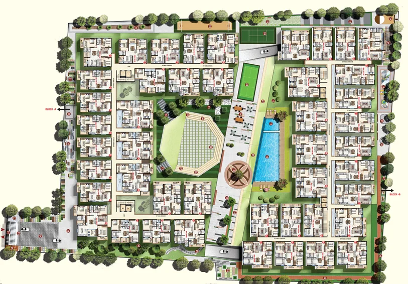 Master Plan of Prithvi Desire Tree in Varthur, Bangalore - Image 206514
