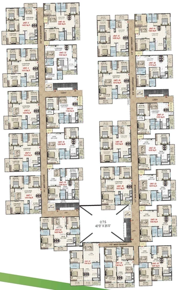 Floor Plan of Sai Kiran Garden Square in Uttarahalli, Bangalore - Image 206522