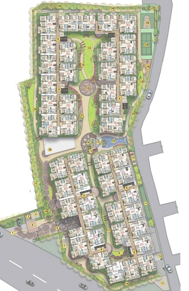 Master Plan of Sai Kiran Garden Square in Uttarahalli, Bangalore - Image 206523