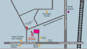 Location of JC Bansi Heights - Image 117847