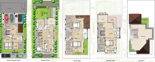 4 BHK House/Villa in Lanco Hanging Gardens Villas in Manikonda, Hyderabad - Image 828083