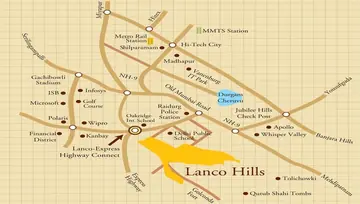 Location of Lanco Hanging Gardens Villas - Image 206602
