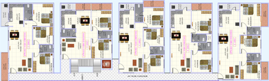 Floor Plan of SLV Sai Crystal in Bellandur, Bangalore - Image 206648