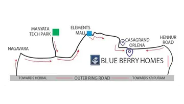 Location of Blue Berry Homes - Image 206691
