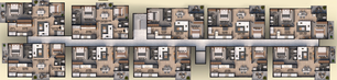 Floor Plan of Shakthi Urban Village in Kannamangala, Bangalore - Image 206710