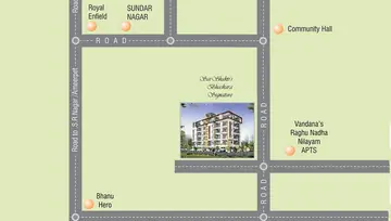 Location of Saishakti Signature Apartments - Image 206800