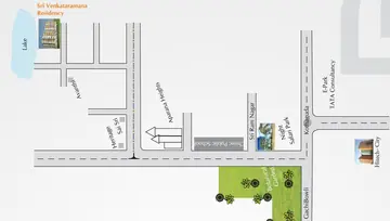 Location of Saishakti Sri Venkataramana Residency - Image 206807