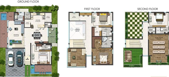 4 BHK House/Villa in Shanta Spring Valley in Manikonda, Hyderabad - Image 828173