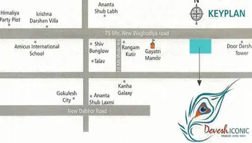 Location of Adhya Devesh Iconic - Image 118746