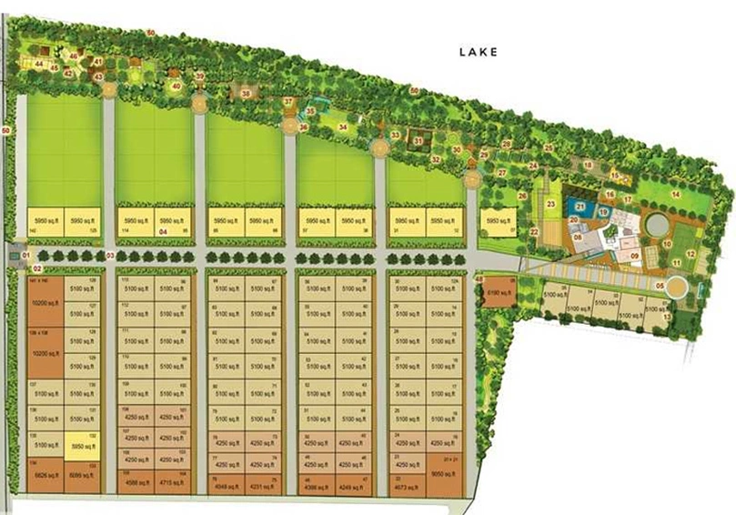 Master Plan of Fortius Under The Sun in Devanahalli, Bangalore - Image 206958
