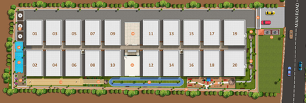 Master Plan of Jagati Shubha Nivas in Hoskote, Bangalore - Image 206972