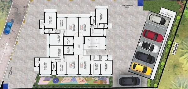 Master Plan of Modi Amizarna in Malad West, Mumbai - Image 207027