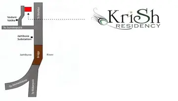 Location of Dwarkesh Krish Residency - Image 118757