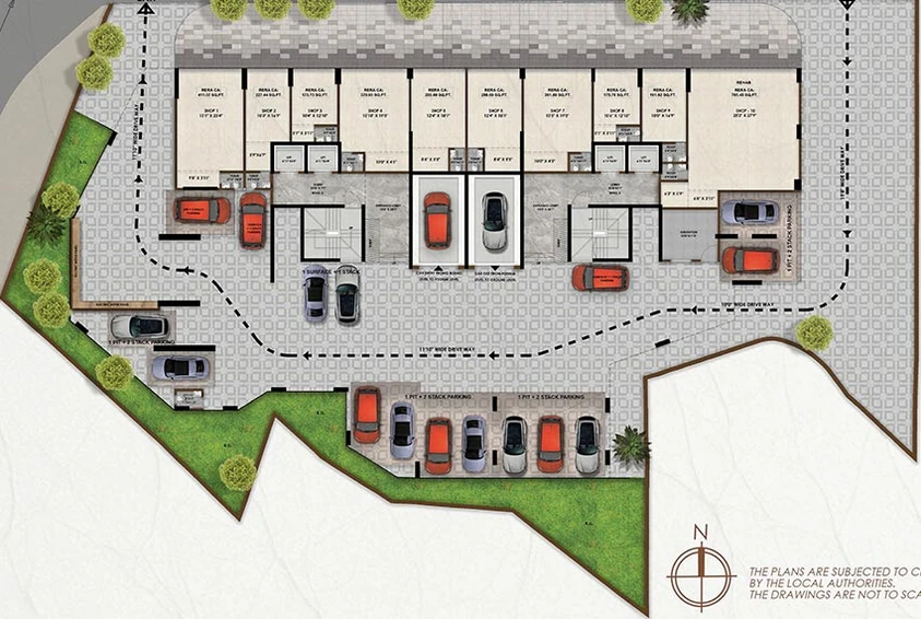 Master Plan of PCPL Falcon Crest in Malad West, Mumbai - Image 207059