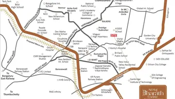 Location of SBD Sai Bharath Enclave - Image 207106