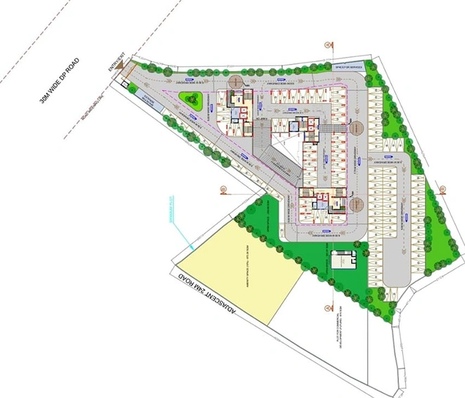 Master Plan of New Front Marvella in Dhayari, Pune - Image 207160