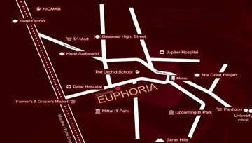 Location of Sukhwani Euphoria - Image 116597
