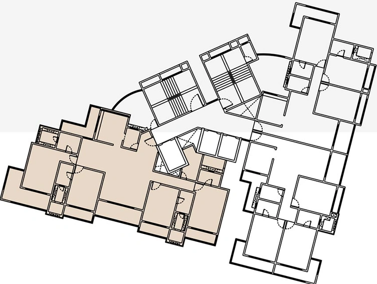 Floor Plan of Crystal Vue in Sion West, Mumbai - Image 207220