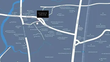 Location of Dhaval Sunrise Orlem - Image 207238