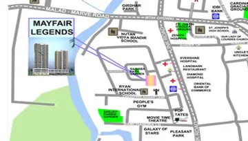 Location of Mayfair Legends - Image 207281
