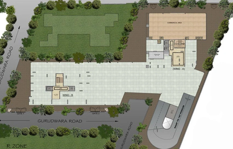 Master Plan of Mayfair Legends in Malad West, Mumbai - Image 207282