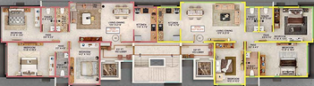 Floor Plan of Modispaces Nile in Borivali West, Mumbai - Image 207359