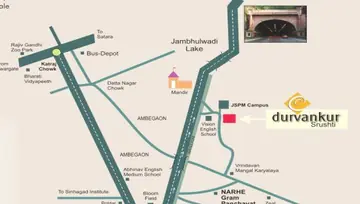 Location of Durvankur Srushti - Image 207364