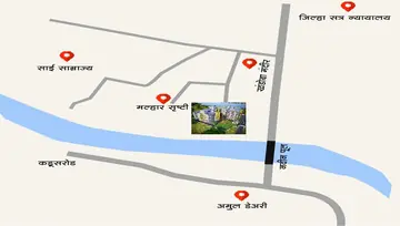 Location of Sagar Malhar Srushti Homes - Image 207462
