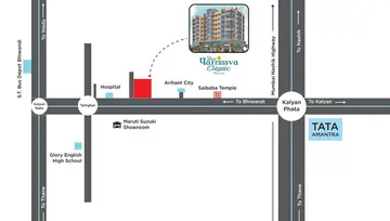 Location of Sanghvi Parsssva Classic - Image 207523