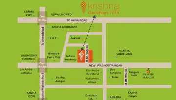 Location of Krishna Darshan Villa - Image 116621