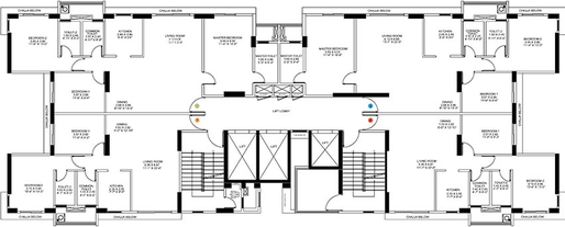 Floor Plan of SD The Lumiere in Andheri West, Mumbai - Image 207573