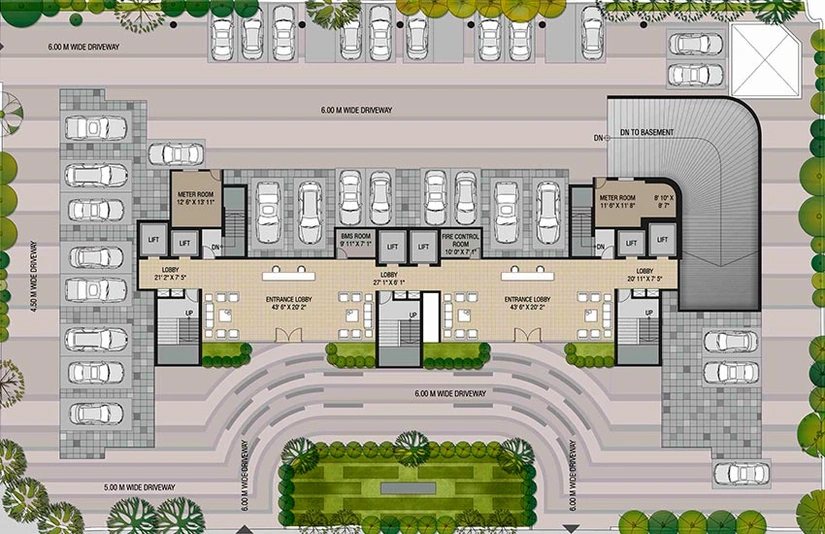Master Plan of Shree Mahavir Park Altezza in Andheri West, Mumbai - Image 207616