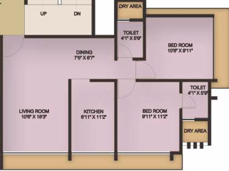 2 BHK Flat in Solaris Platinum in Andheri West, Mumbai - Image 828385