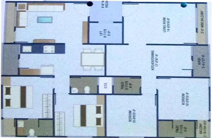 Master Plan of Dwarkesh Residency in Tandalja, Vadodara - Image 116641