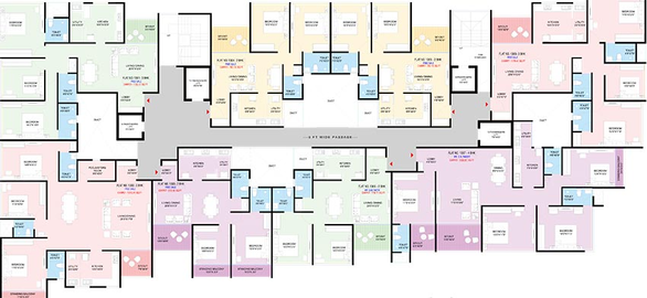 Floor Plan of D&T Ganeshbaug And Suchitra Terrace in Kothrud, Pune - Image 207649