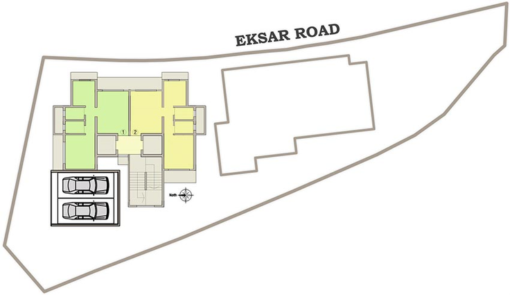 Master Plan of The Makwana Krishna Palace in Borivali West, Mumbai - Image 207711
