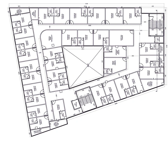Floor Plan of Laukik Ickon in Pirangut, Pune - Image 207732