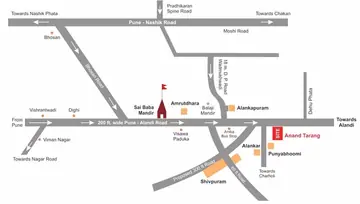 Location of Lunkad Anand Tarang - Image 207760