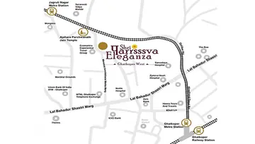 Location of Shri Parrsssva Eleganza - Image 207811