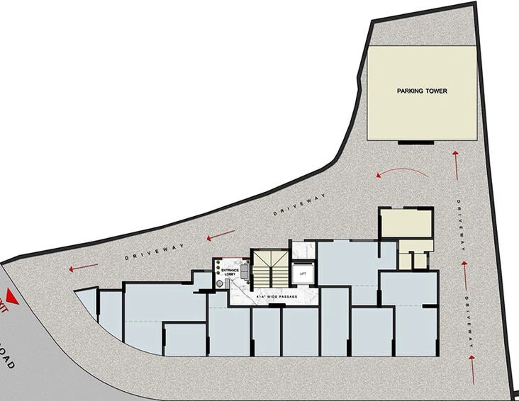 Master Plan of Darshan Celestial in Vile Parle East, Mumbai - Image 207865