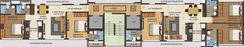 Floor Plan of Fairmont Moksh in Andheri West, Mumbai - Image 207929