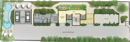 Master Plan of Fairmont Moksh in Andheri West, Mumbai - Image 207928