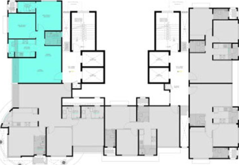 Floor Plan of Forefront Primeria in Vile Parle East, Mumbai - Image 207943